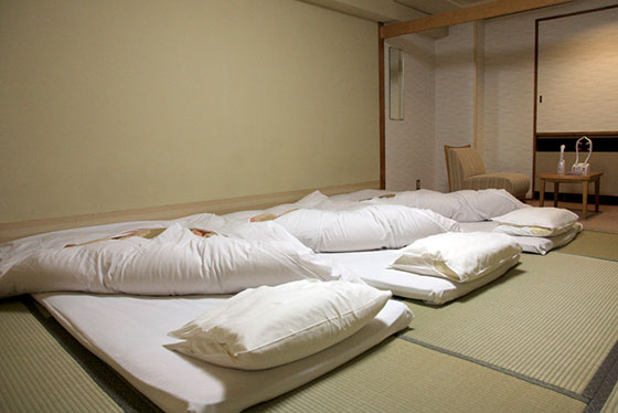 Japanese-style futon sizes