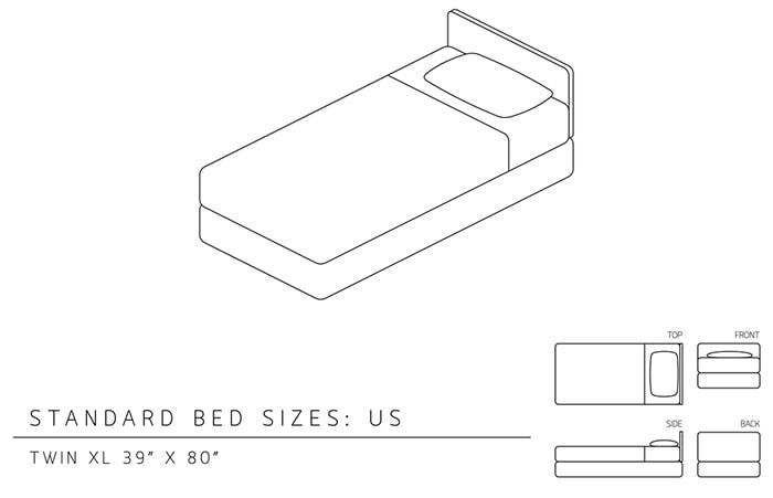 twin xl size mattress