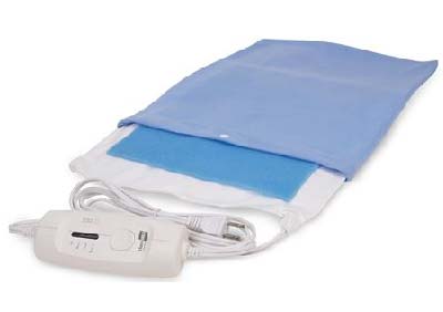 Moist heating pads