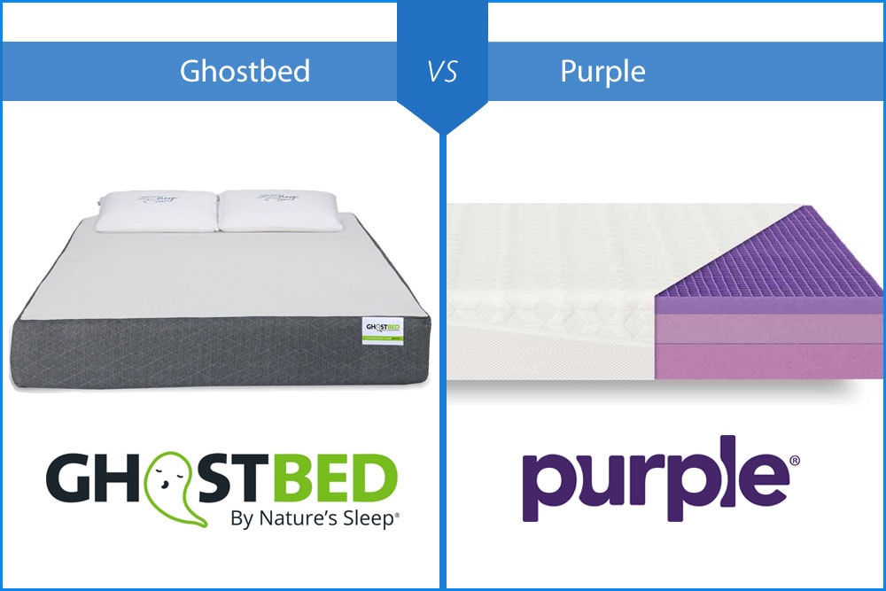 ghostbed vs purple