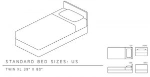 twin xl size mattress